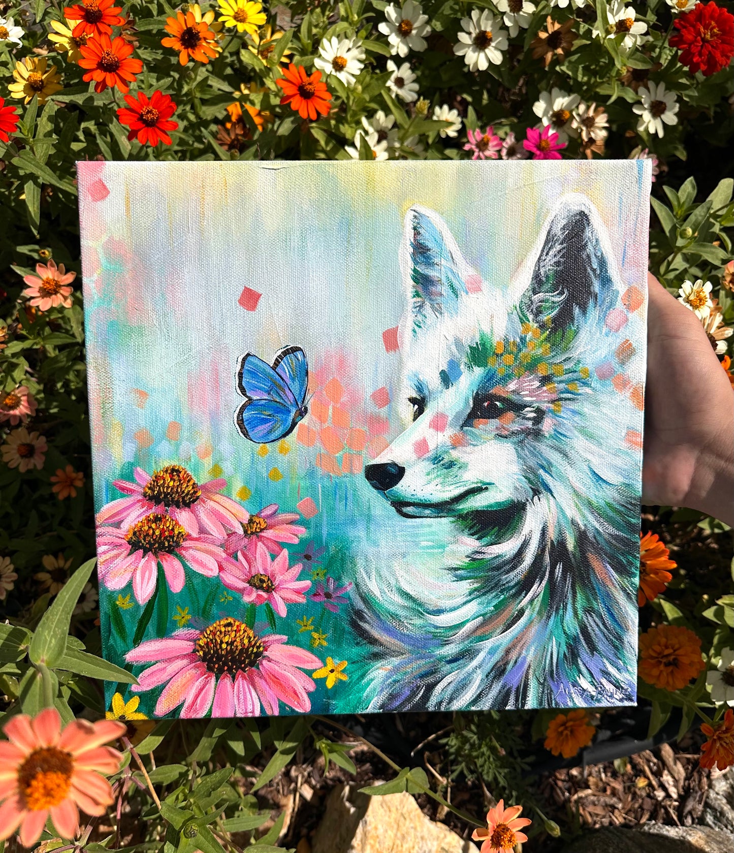 “The Passionate One” Original on Canvas