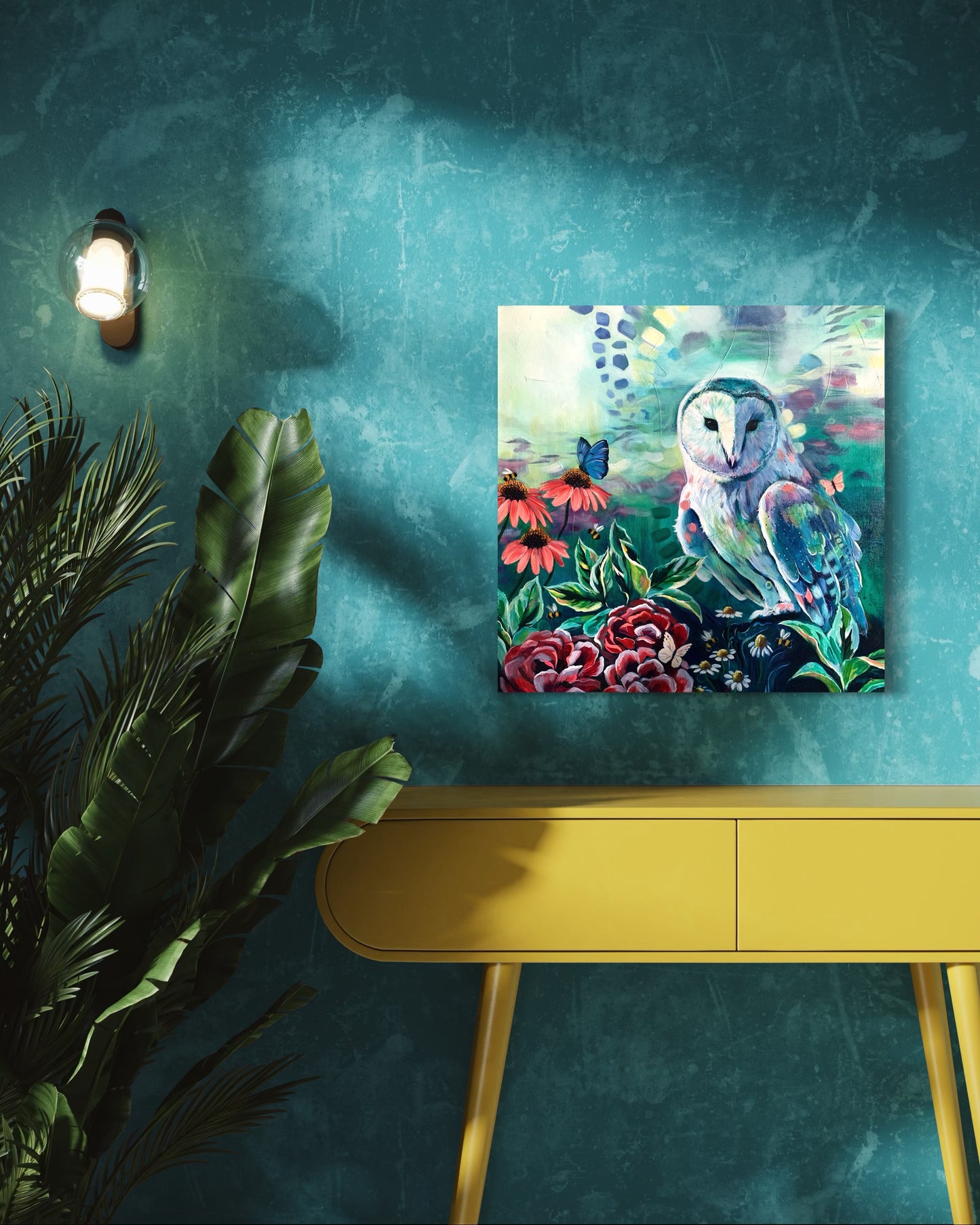 "To See Between Realms" Original on Canvas