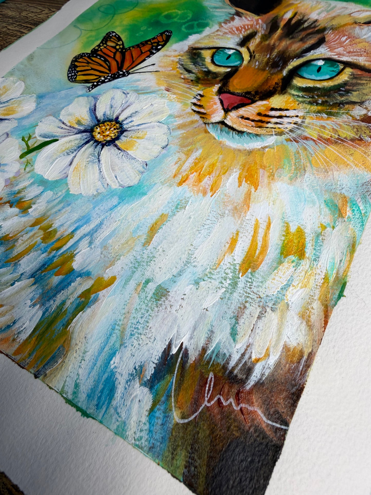 "Full of Wonder" Original On Paper