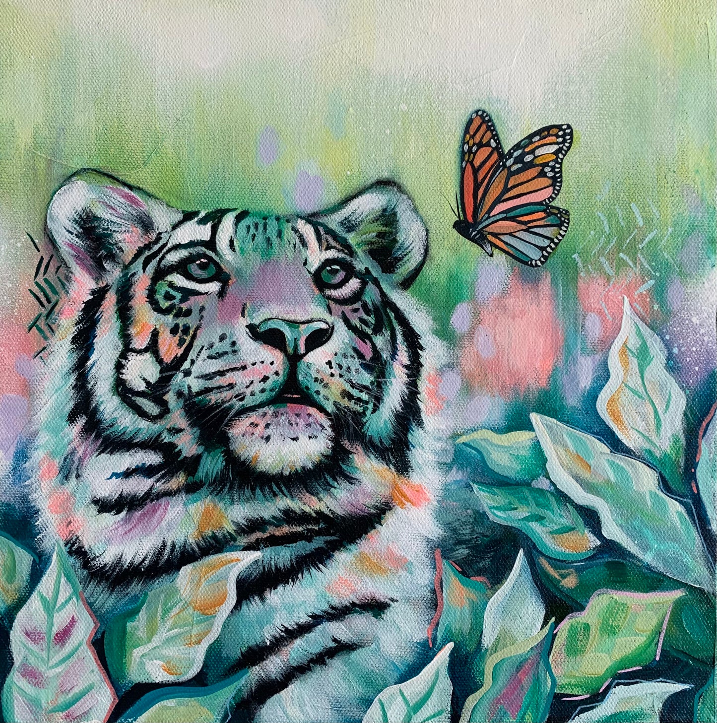 “Heart of Courage” Original on Canvas