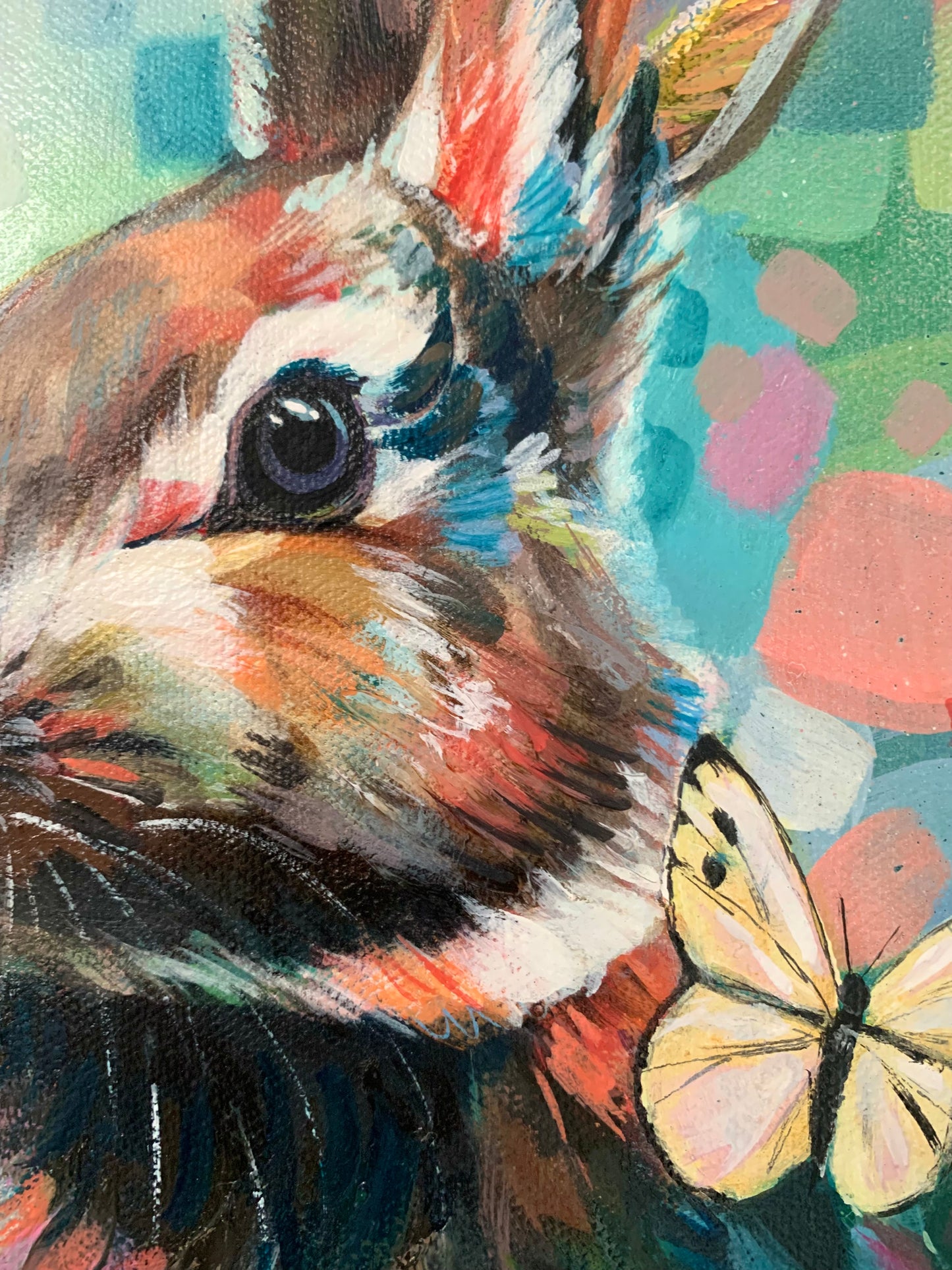 "All the Small Things” Original on Canvas
