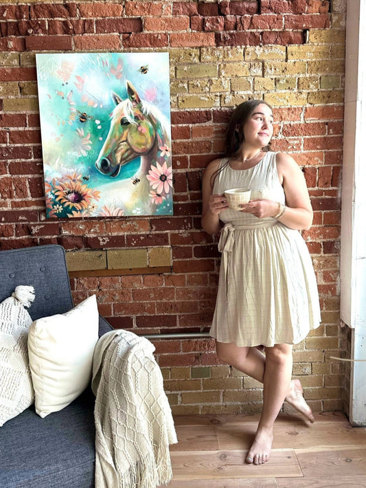 “Surrounding Abundance” Original on Canvas