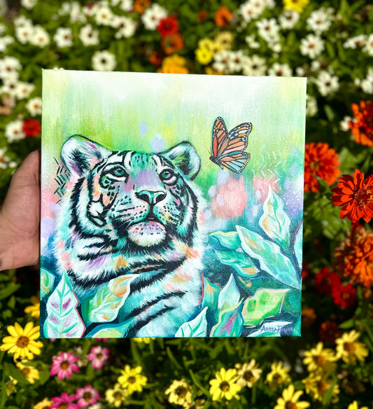 “Heart of Courage” Original on Canvas