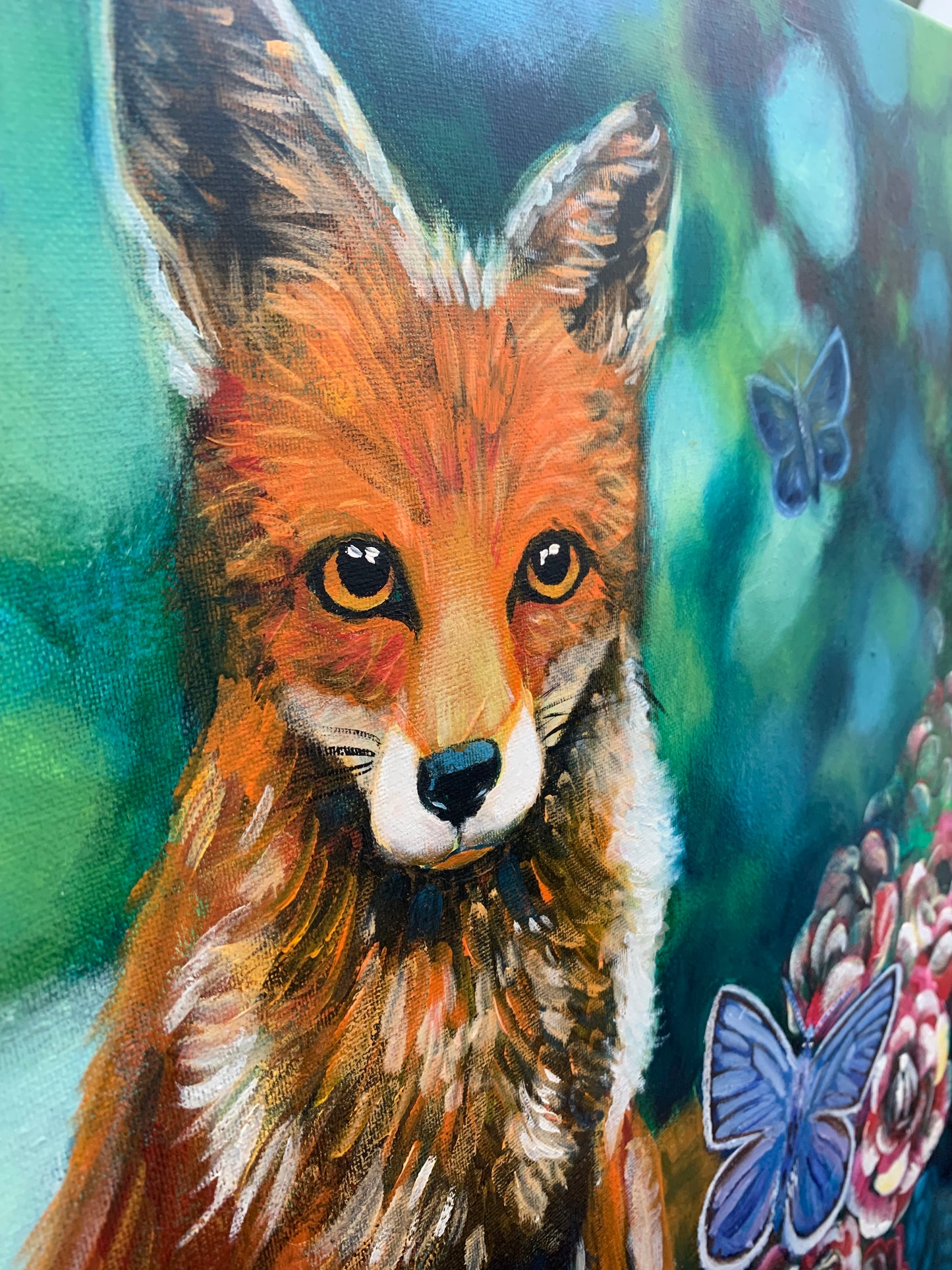 "Nature's Poise" Original on Canvas