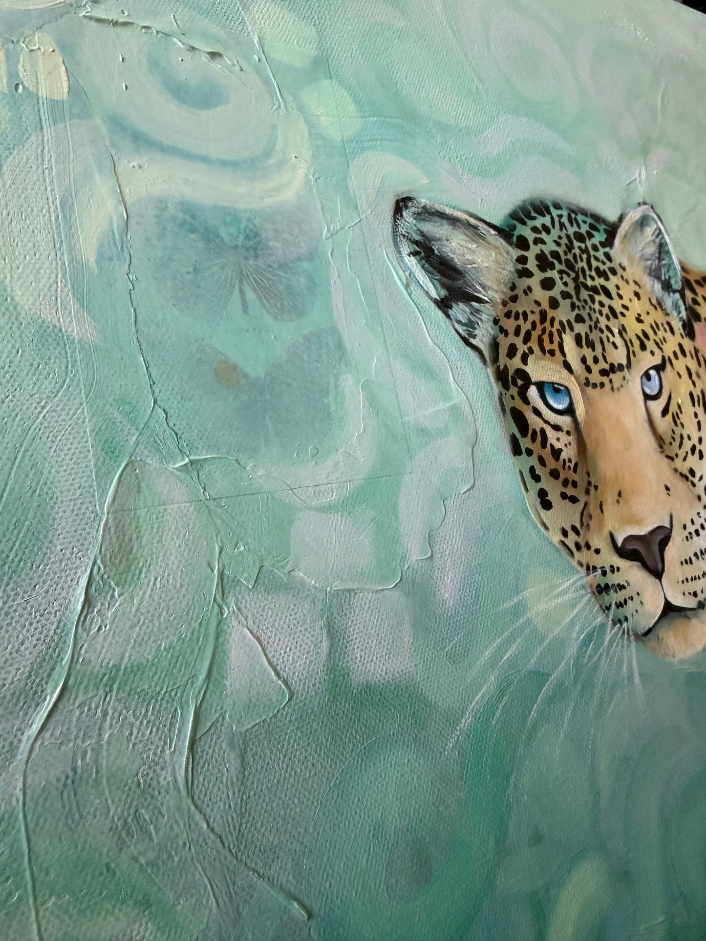 “Gaia’s Guardian” Original on Canvas
