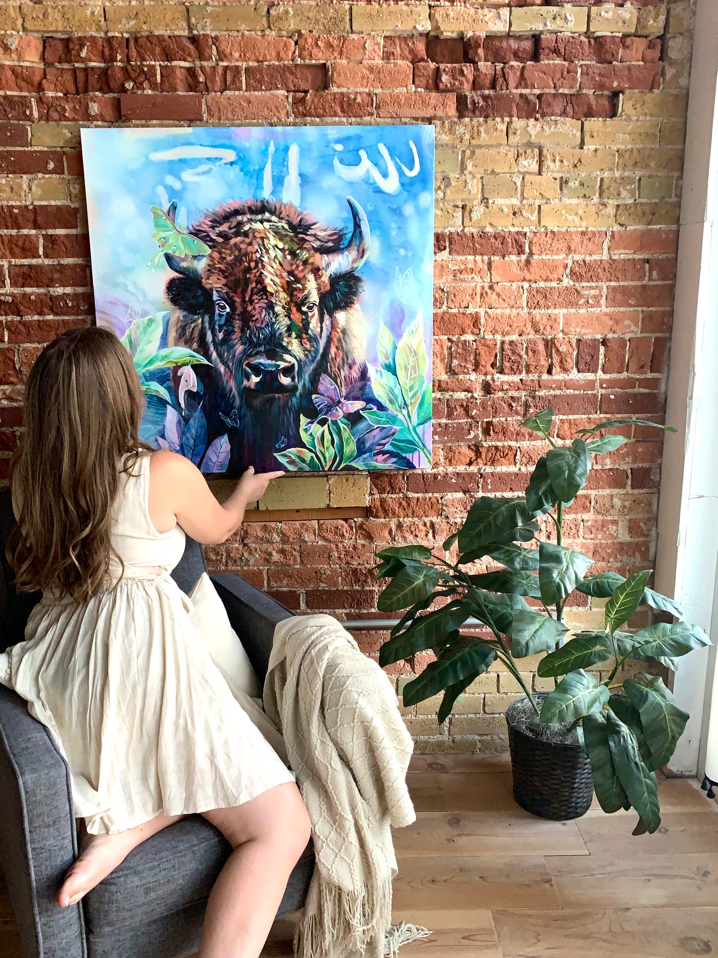 “Ethereal Guidance” Original on Canvas