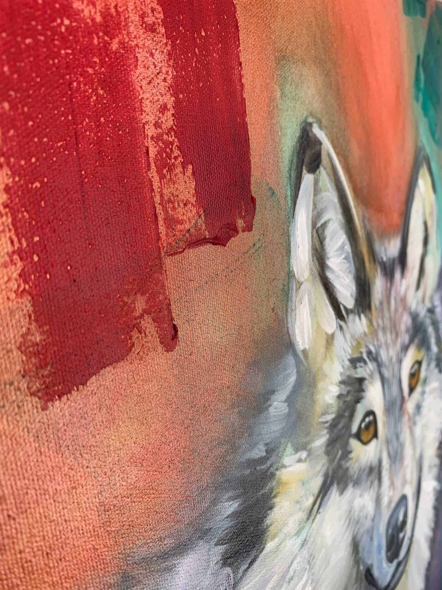 "Aura" Original on Canvas