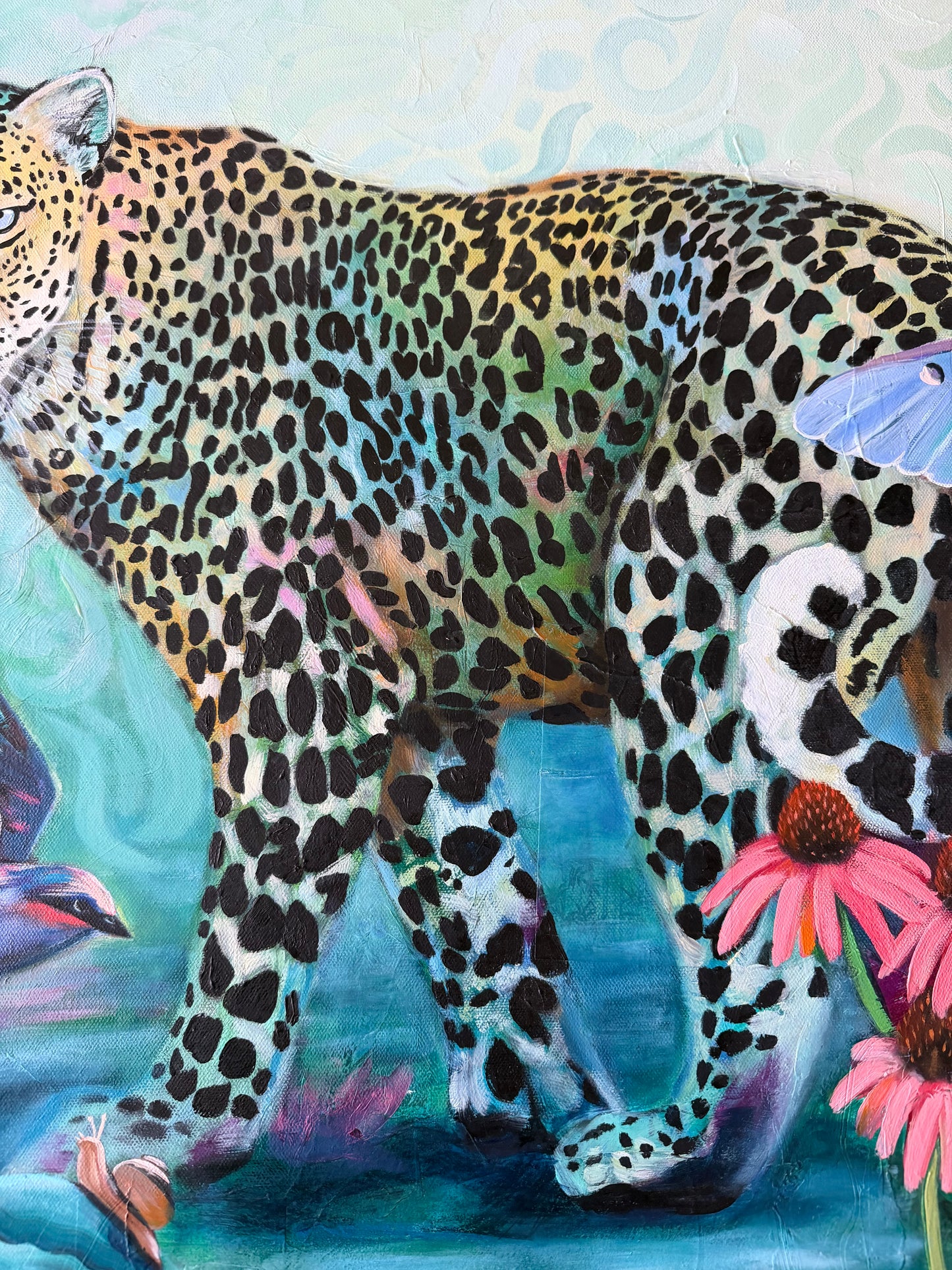 “Gaia’s Guardian” Original on Canvas