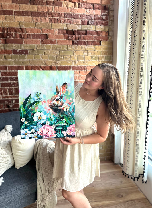 "All the Small Things” Original on Canvas