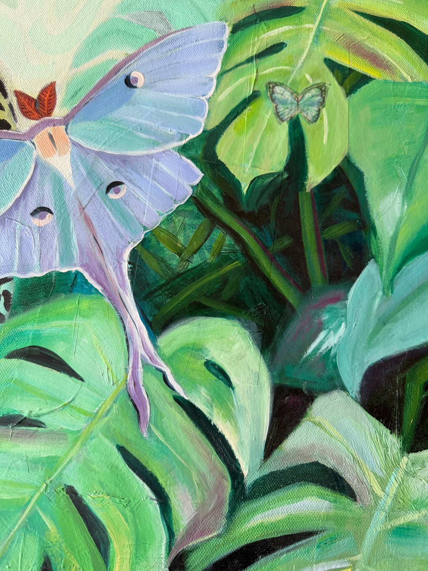 “Gaia’s Guardian” Original on Canvas