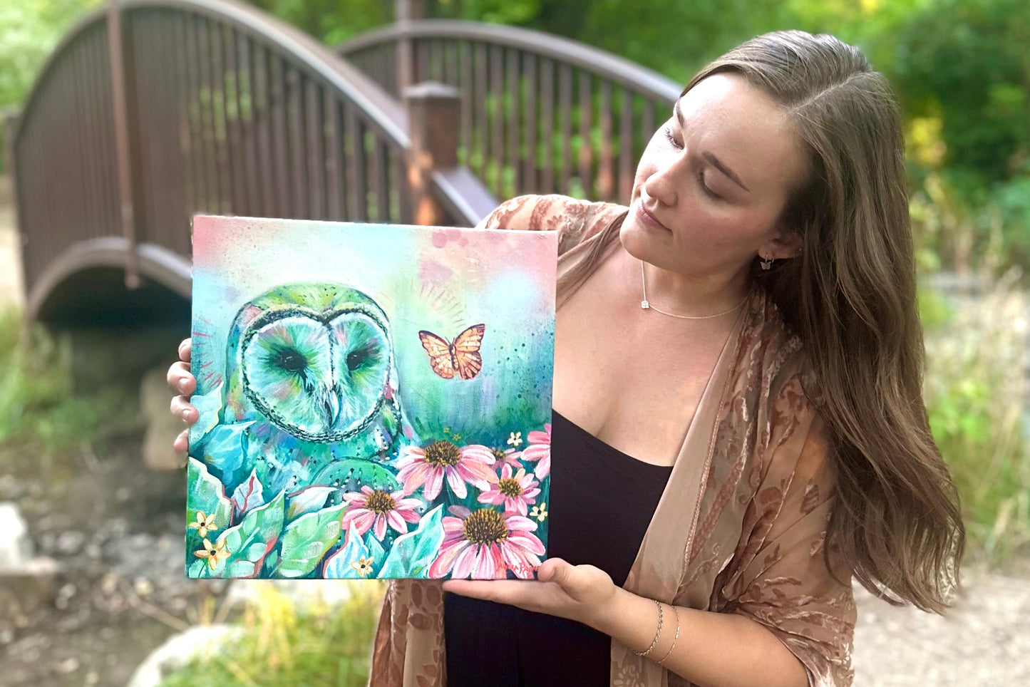 “The Oracle” Original on Canvas
