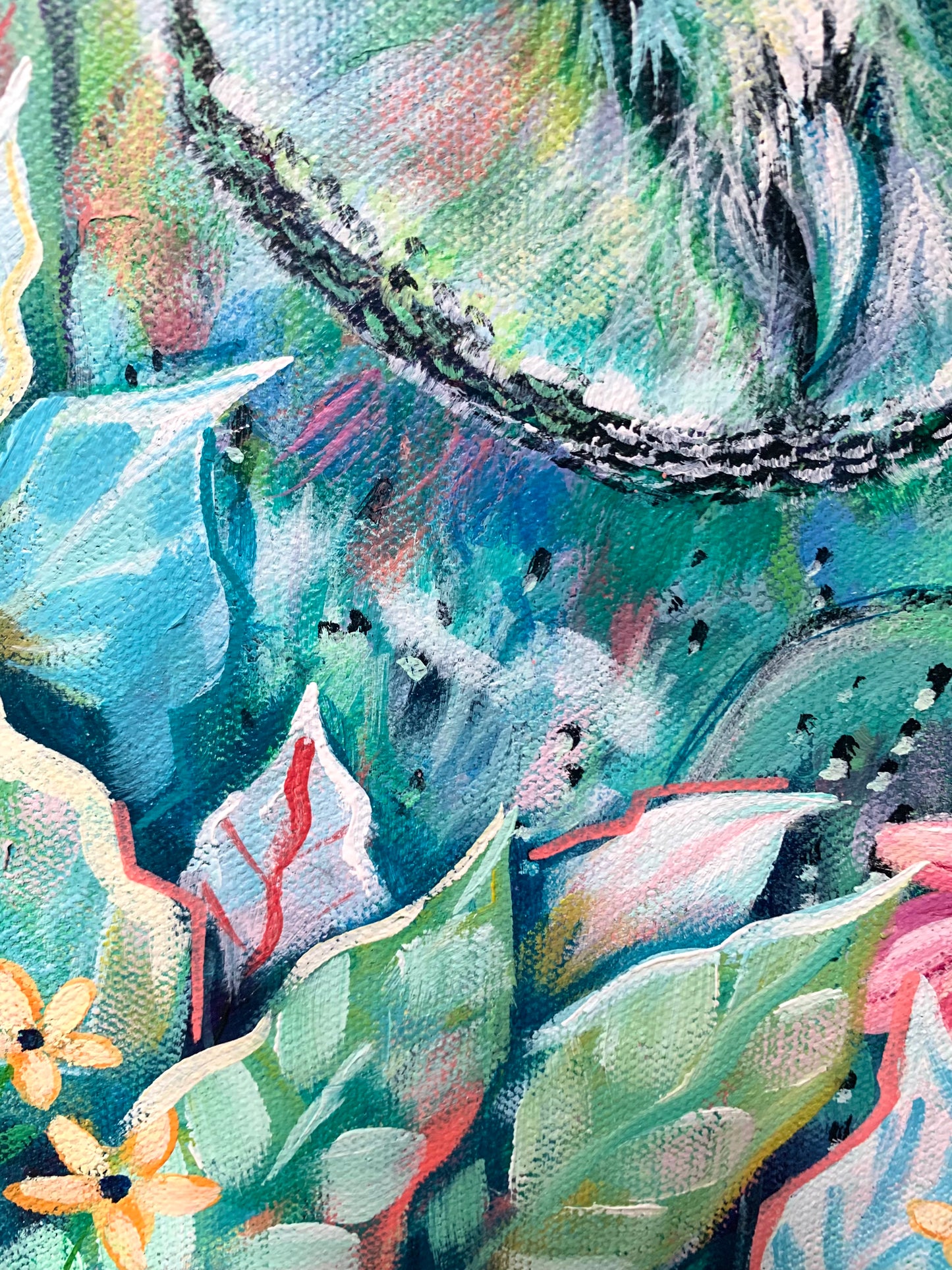 “The Oracle” Original on Canvas