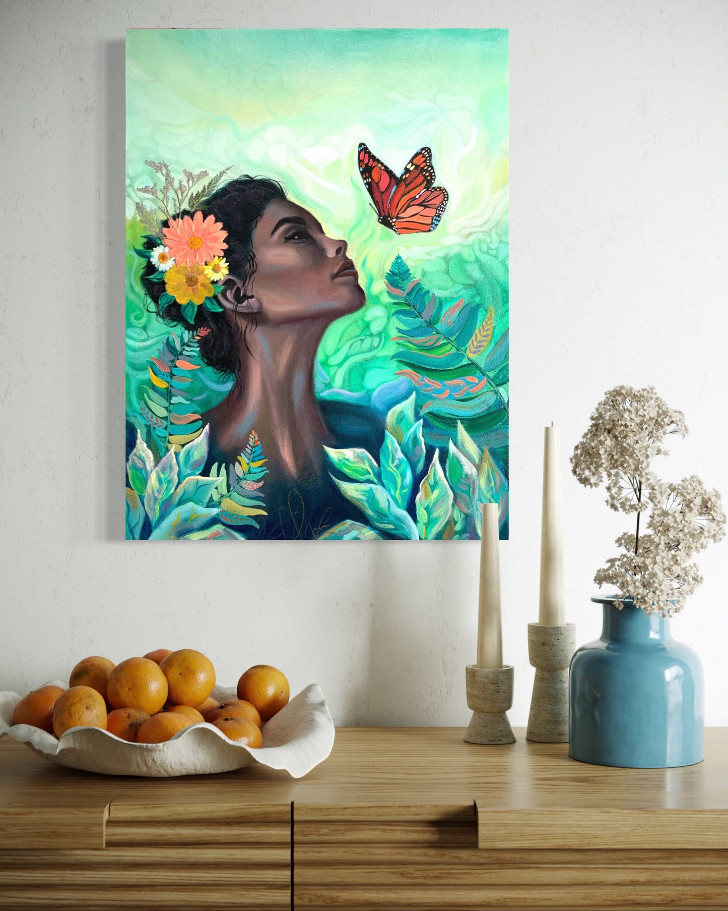 “Monarch” Original on Canvas