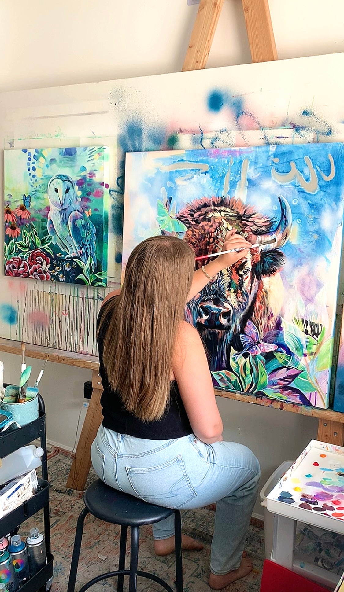 “Ethereal Guidance” Original on Canvas