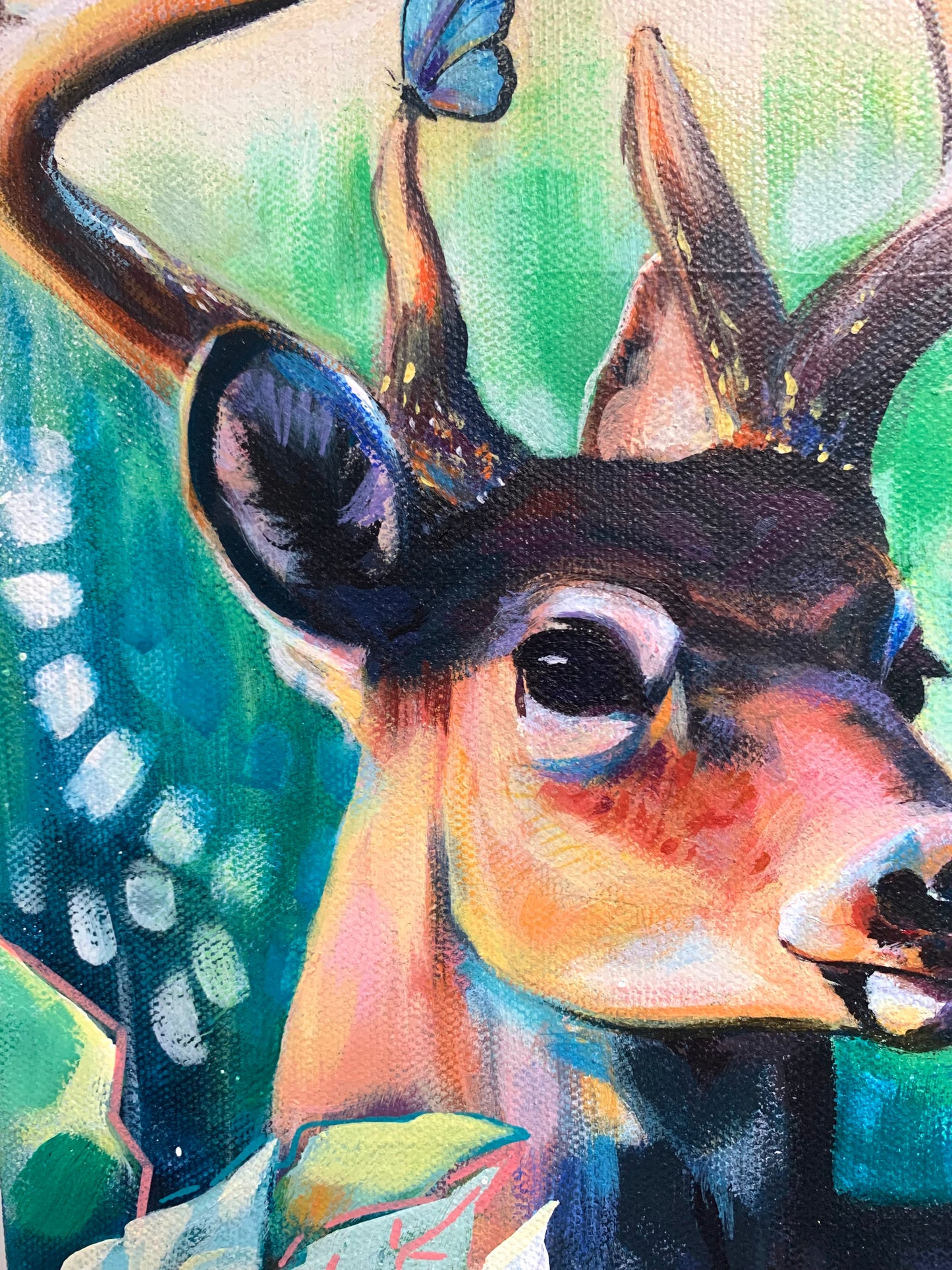 “Crown of Resilience” Original on Canvas