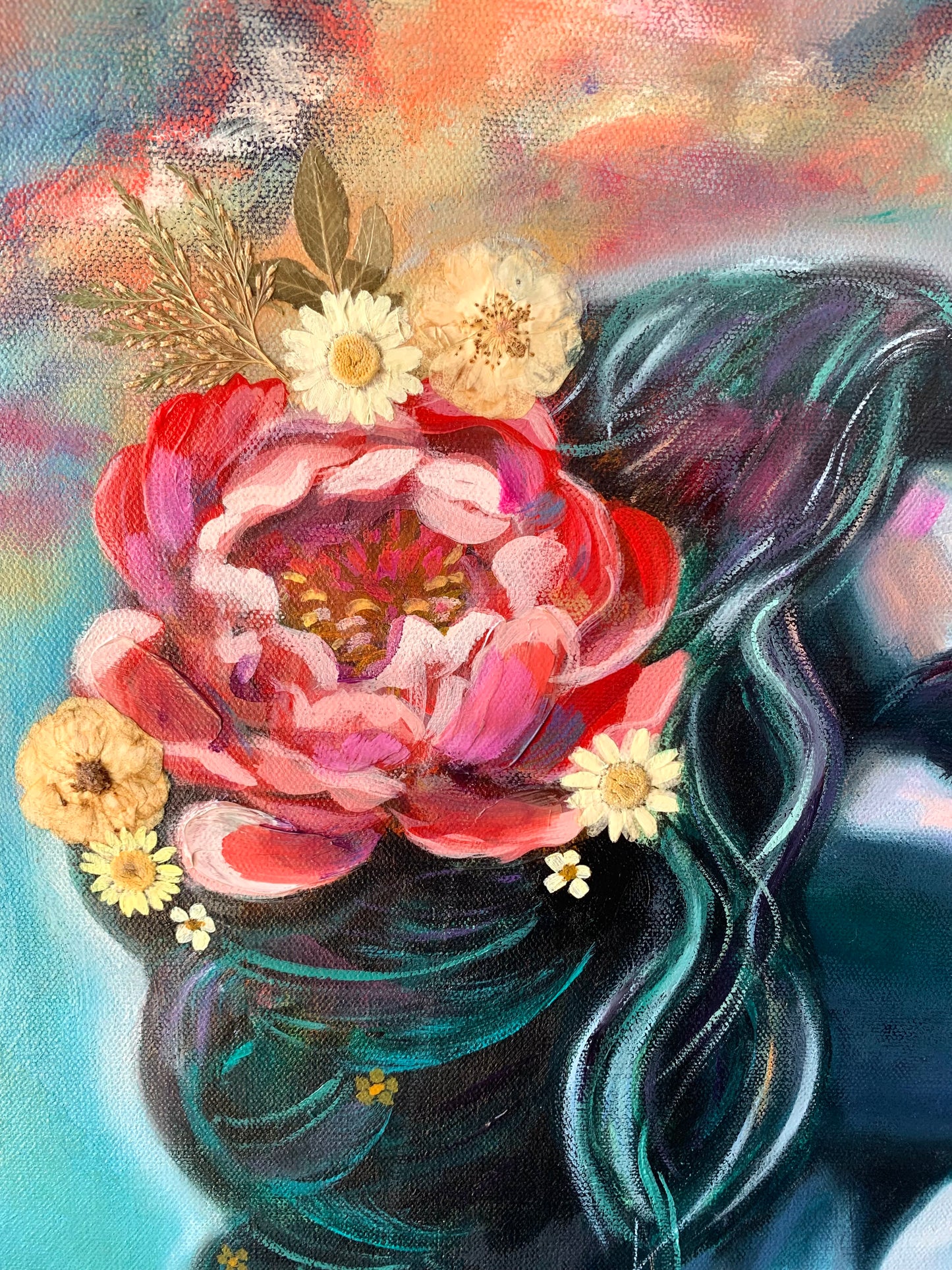 “Where Wings Begin” Original on Canvas