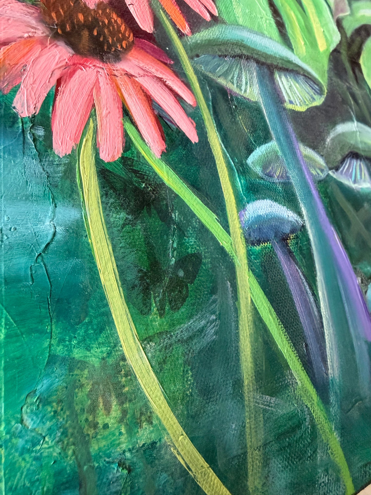 “Gaia’s Guardian” Original on Canvas