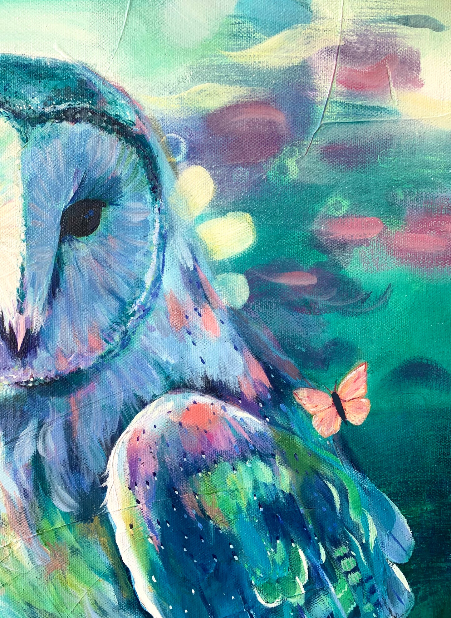 "To See Between Realms" Original on Canvas