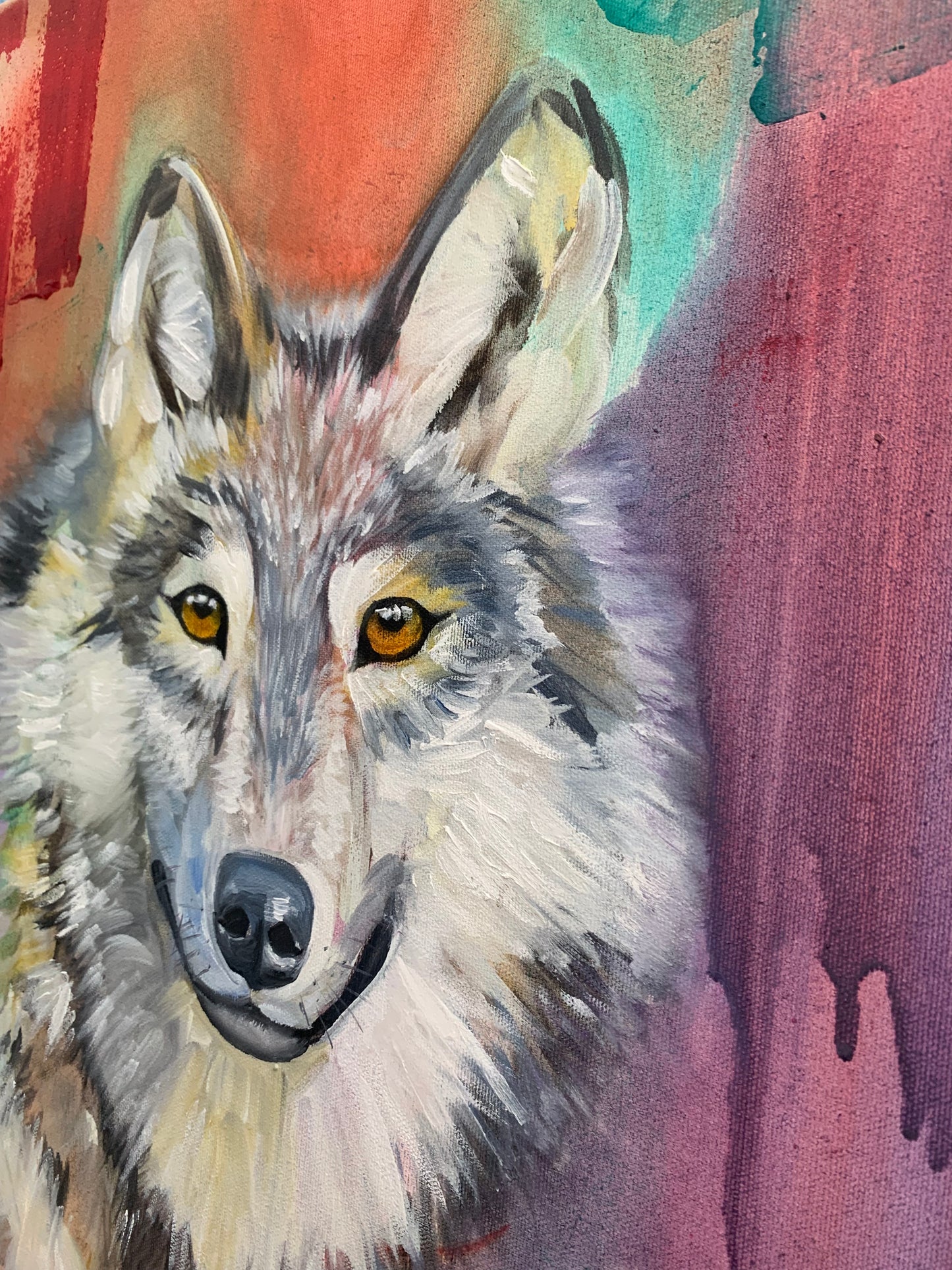 "Aura" Original on Canvas