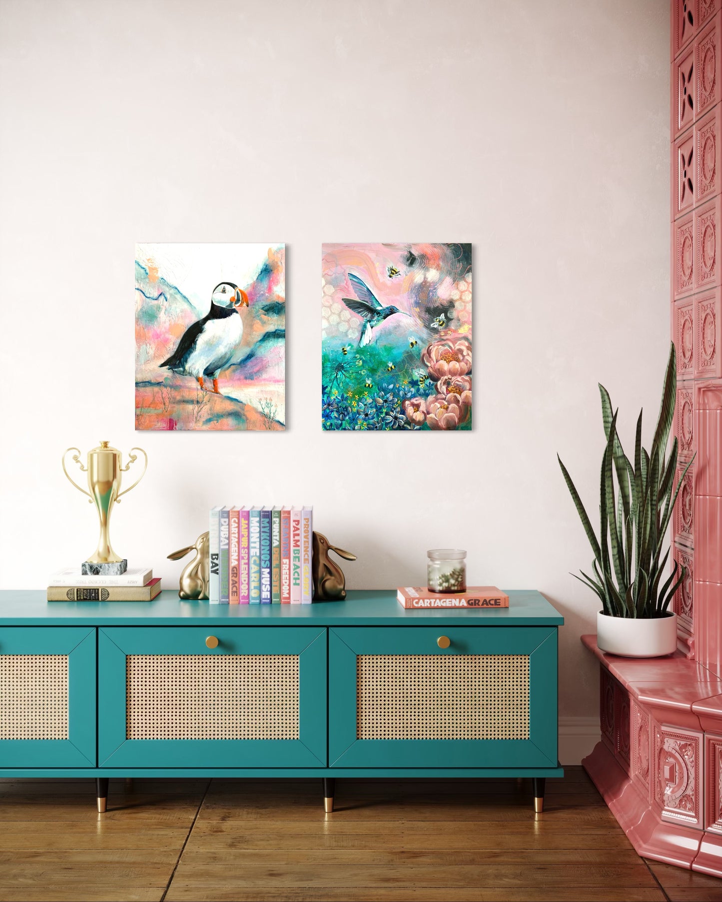 “Hum of Life” Original on Canvas