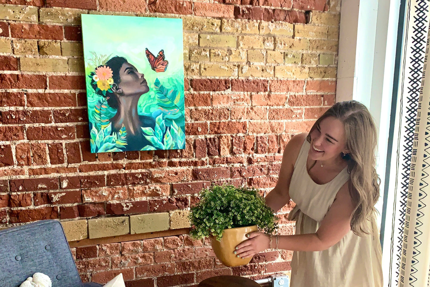 “Monarch” Original on Canvas