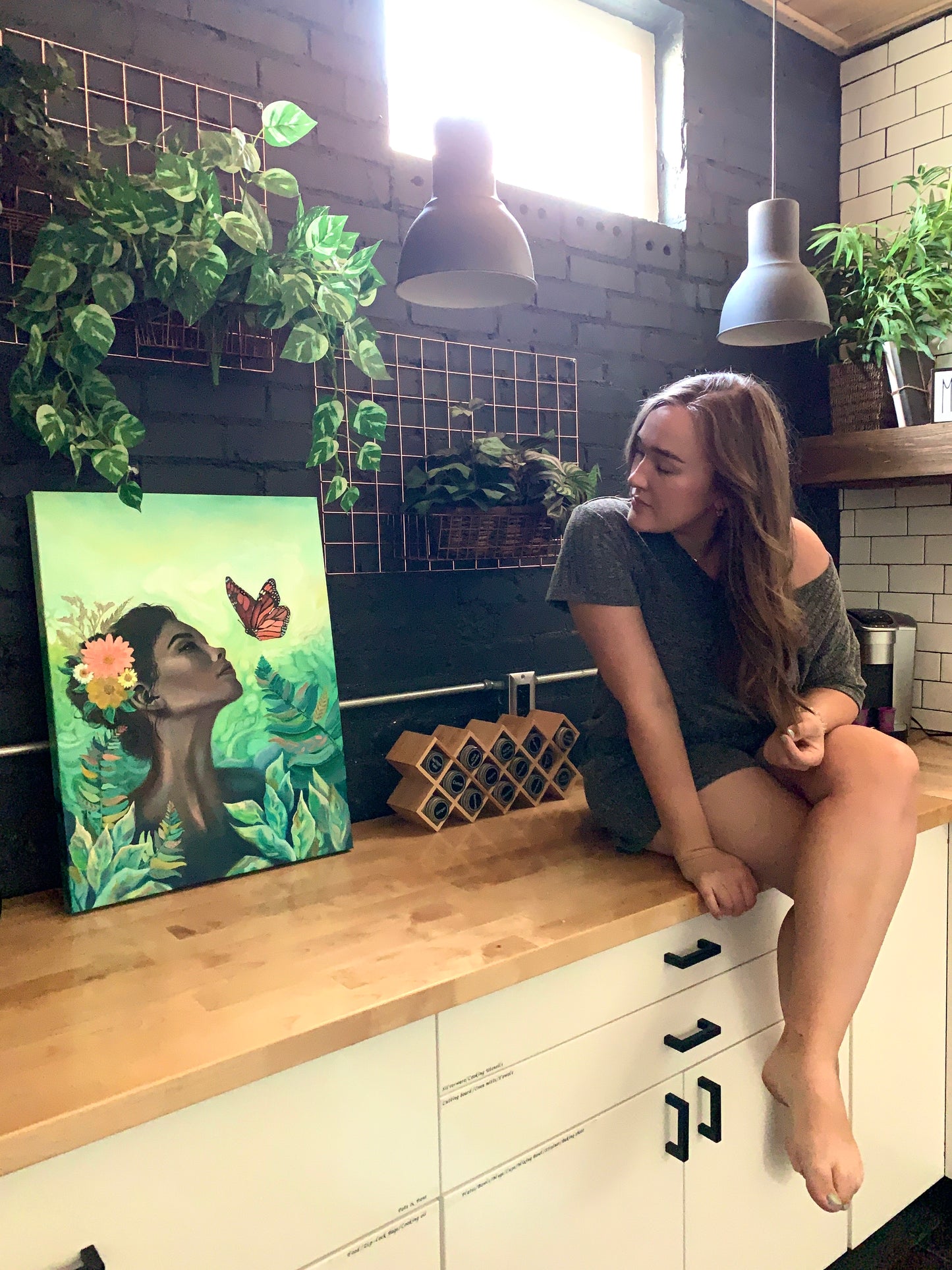 “Monarch” Original on Canvas