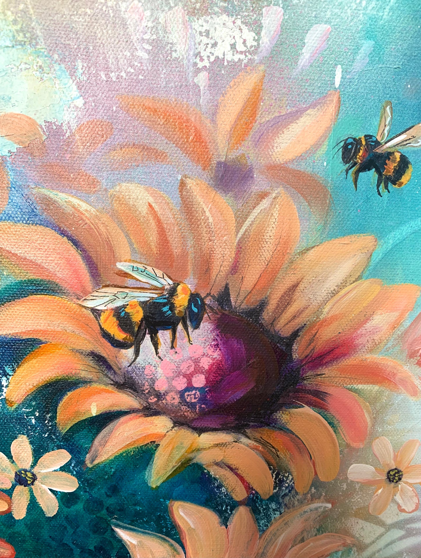 “Surrounding Abundance” Original on Canvas