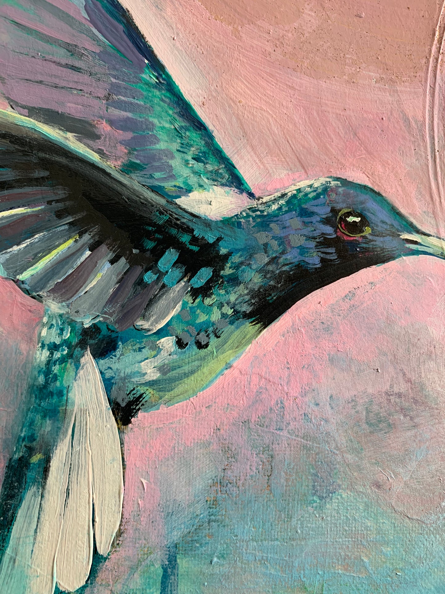 “Hum of Life” Original on Canvas