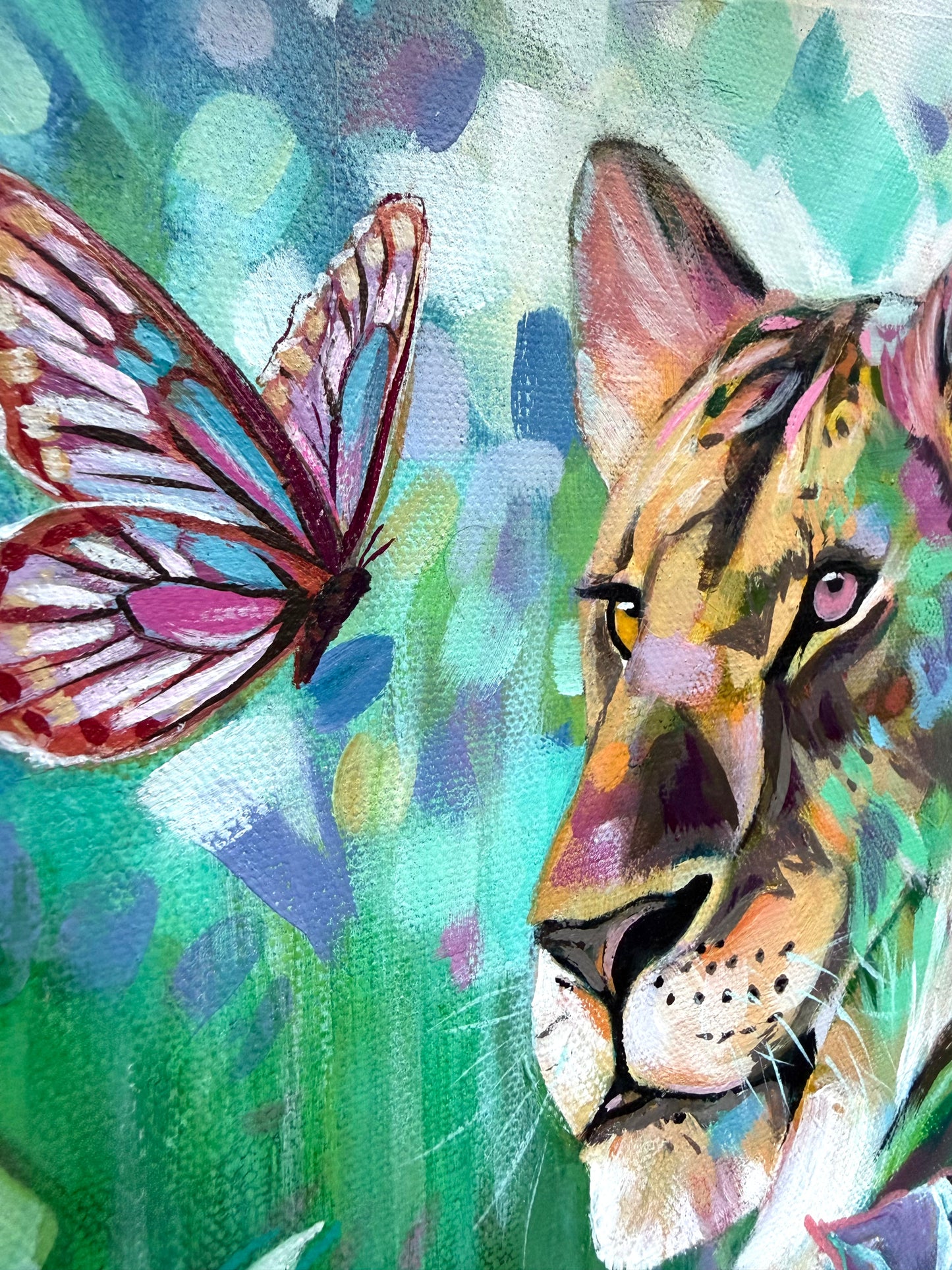 “The Protector” Original on Canvas