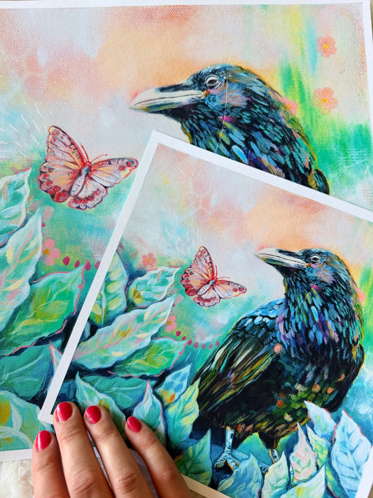 “Wings of Transformation” Fine Art Print