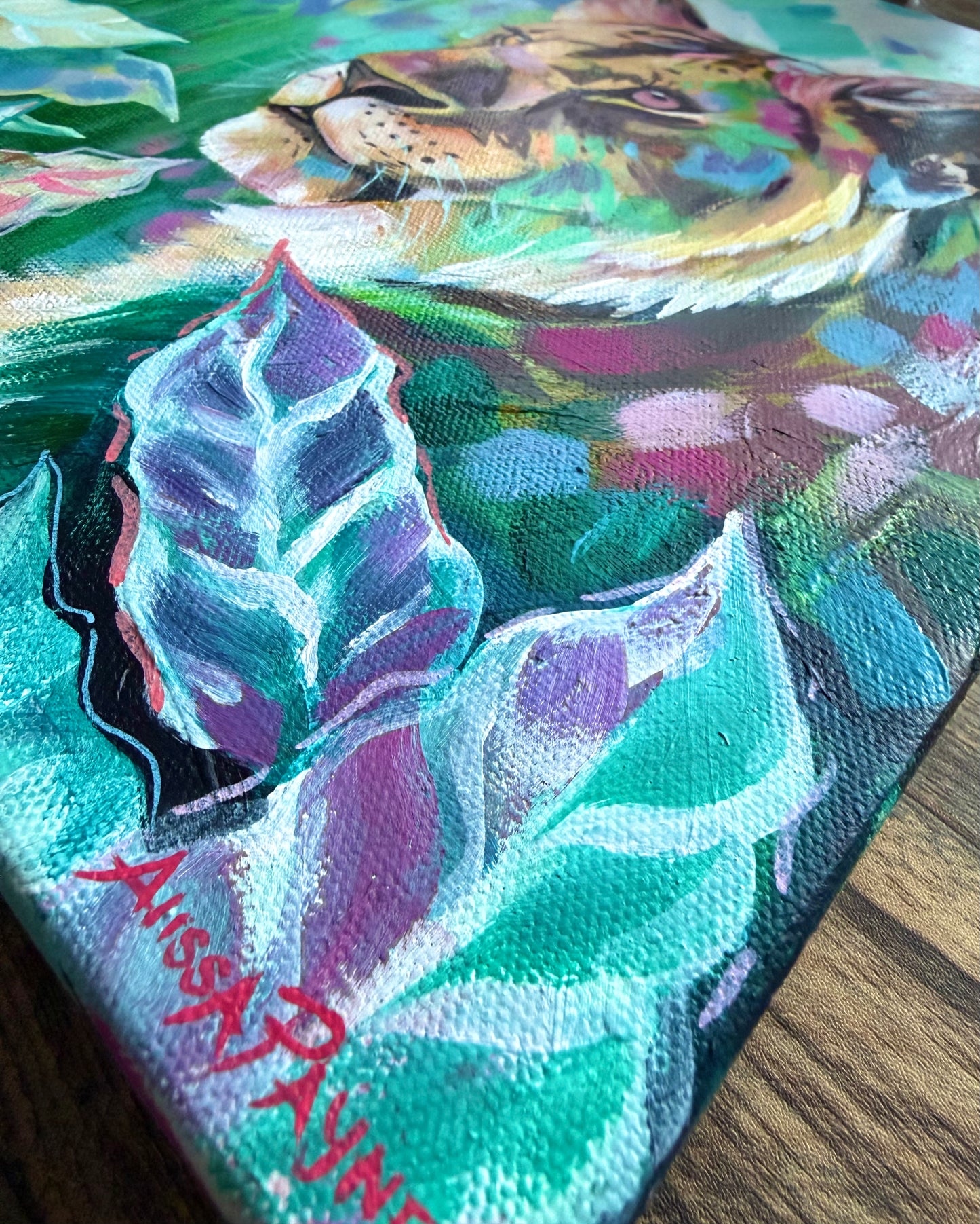 “The Protector” Original on Canvas