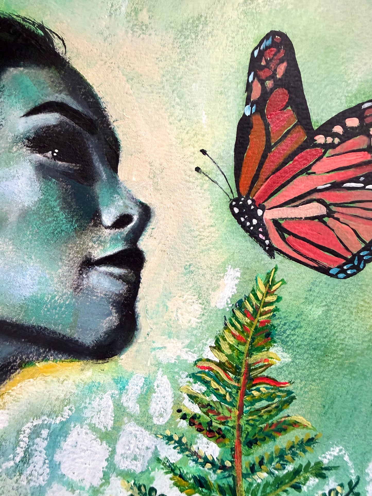 “Monarch - Original Study on Paper”