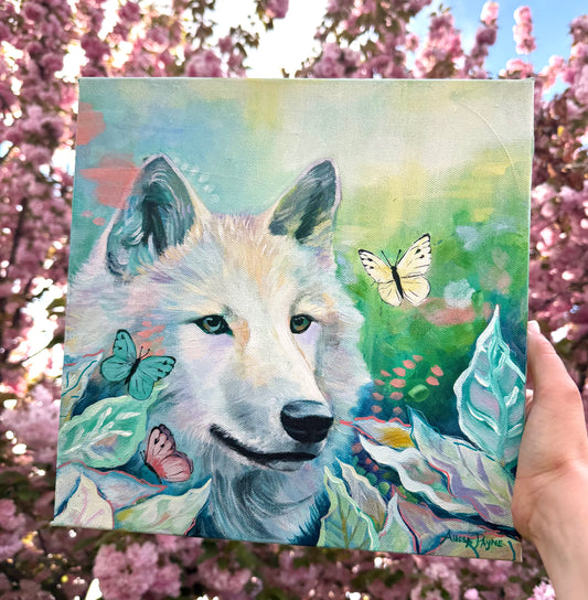 “Wild Devotion” Original on Canvas