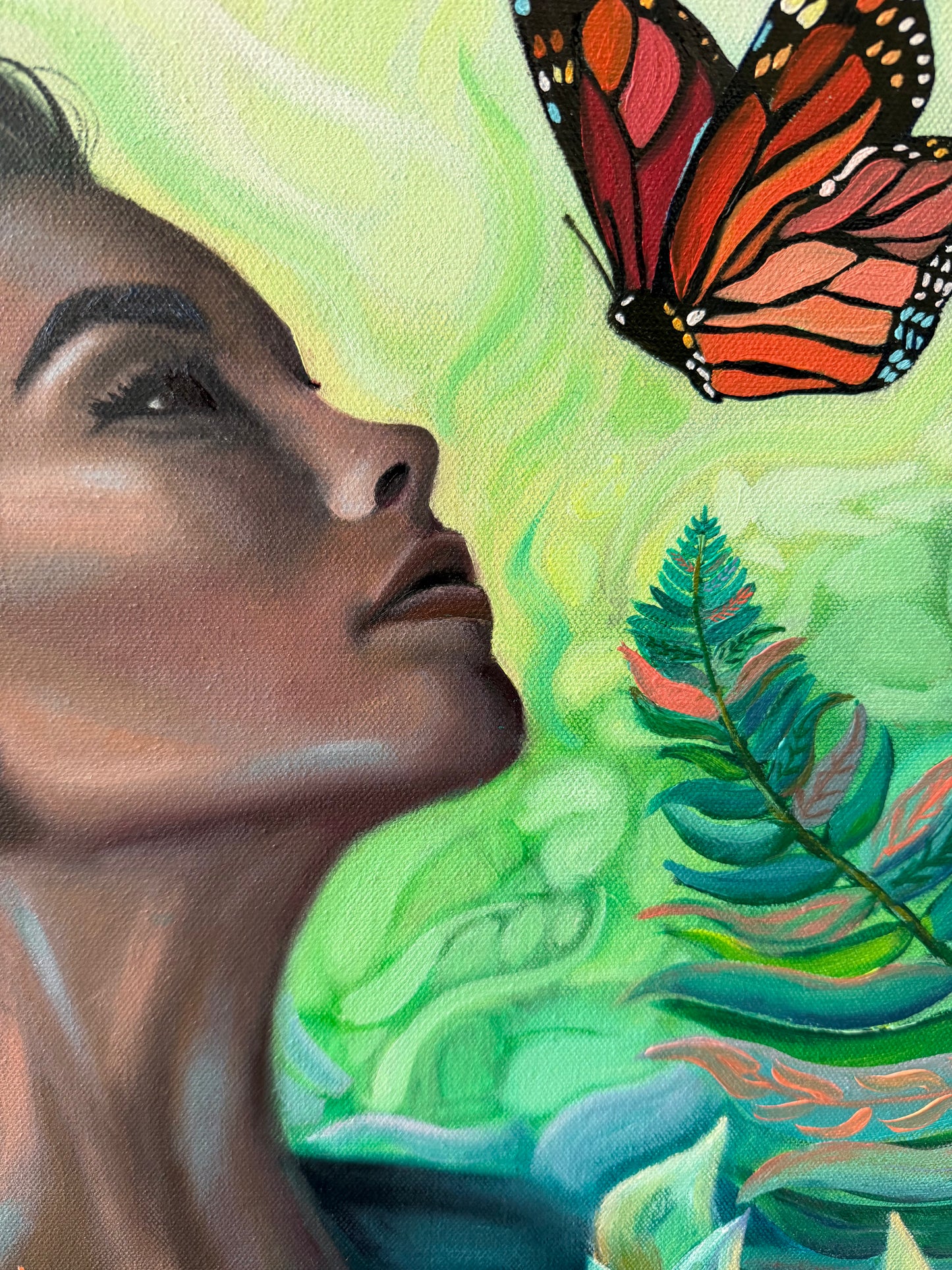 “Monarch” Original on Canvas