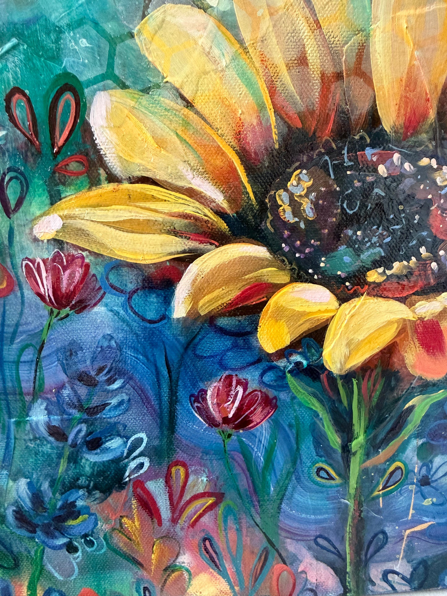 "Nectar's Dance" Original on Canvas