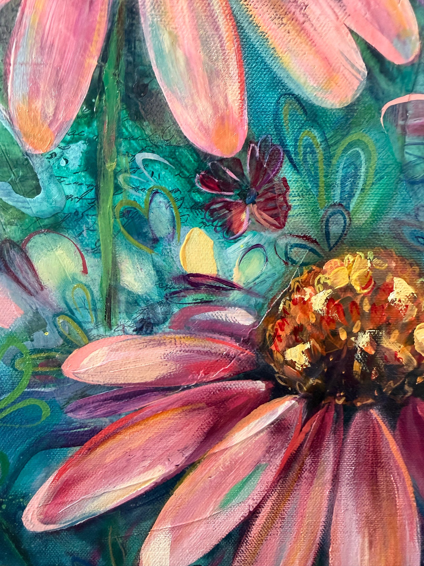 "Nectar's Dance" Original on Canvas