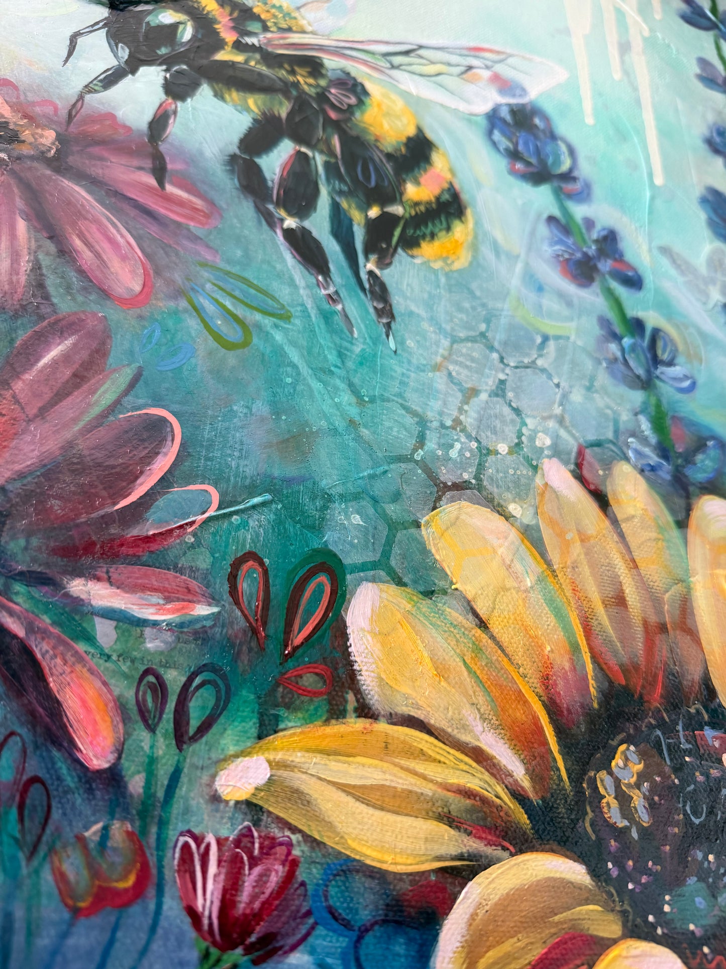 "Nectar's Dance" Original on Canvas