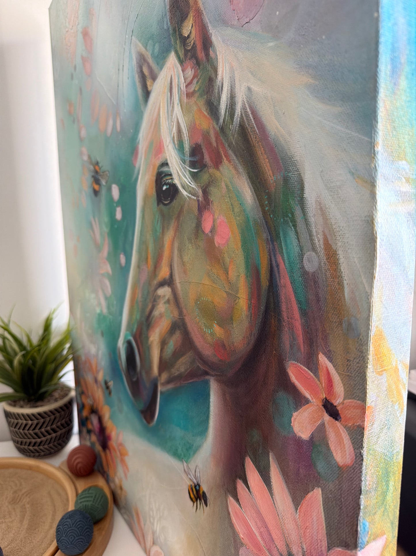 “Surrounding Abundance” Original on Canvas