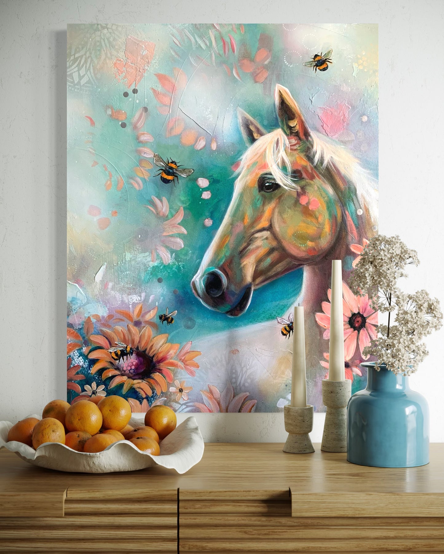“Surrounding Abundance” Original on Canvas
