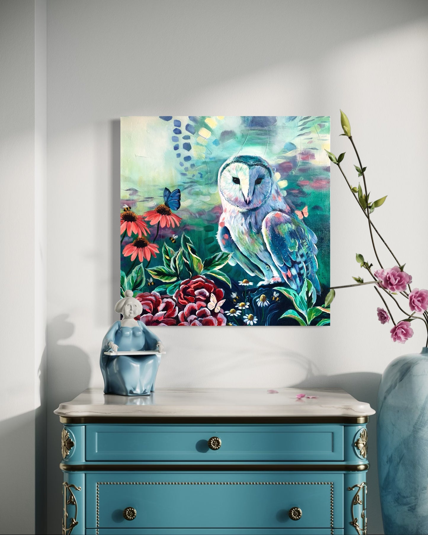 "To See Between Realms" Original on Canvas