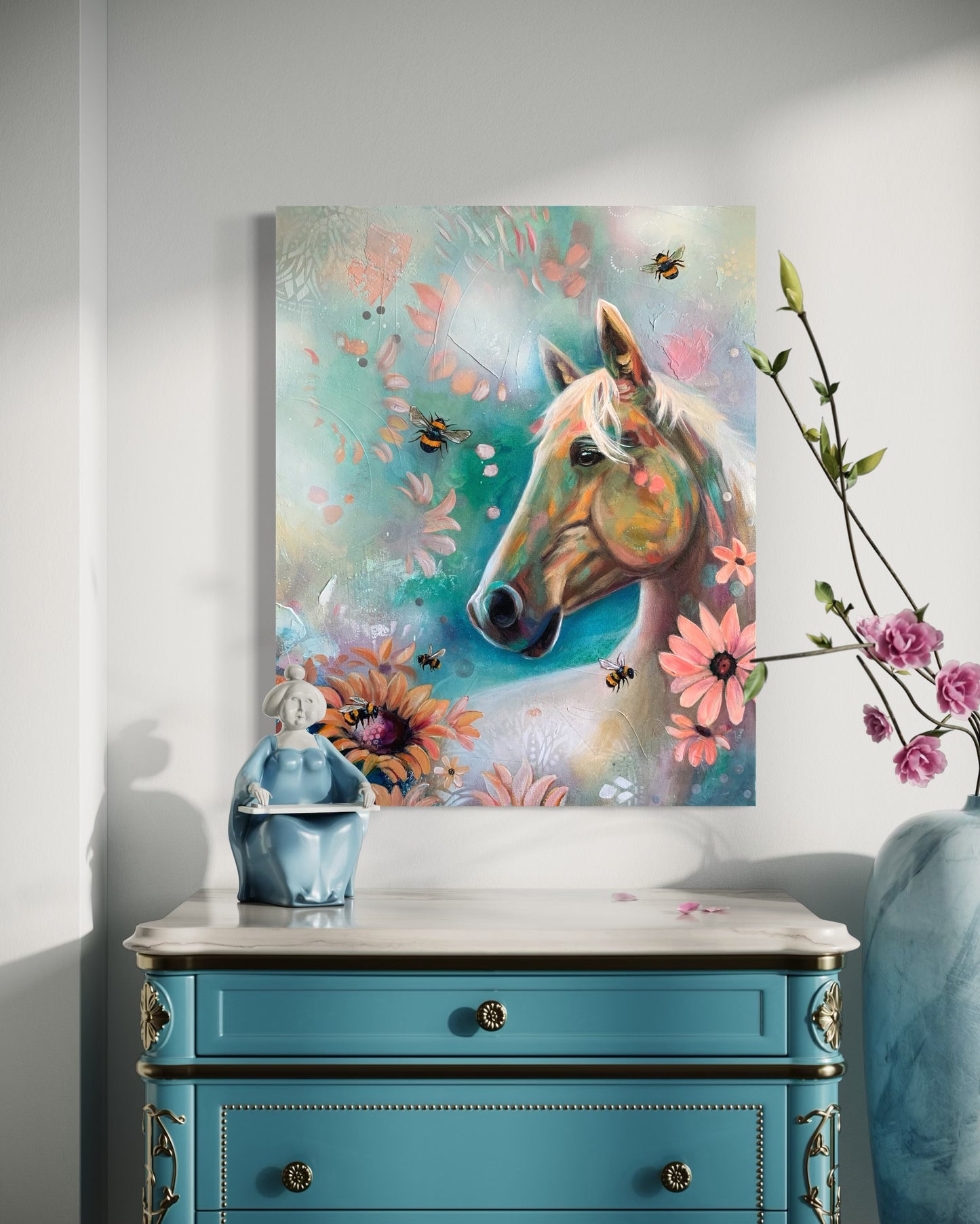 “Surrounding Abundance” Original on Canvas