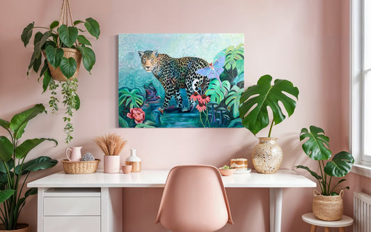 “Gaia’s Guardian” Original on Canvas
