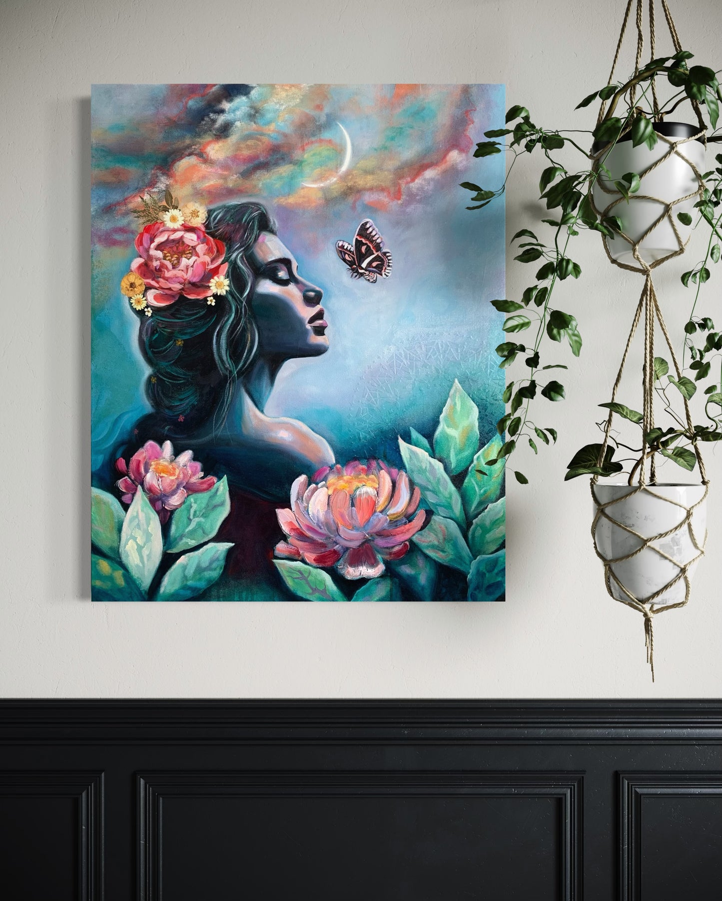 “Where Wings Begin” Original on Canvas
