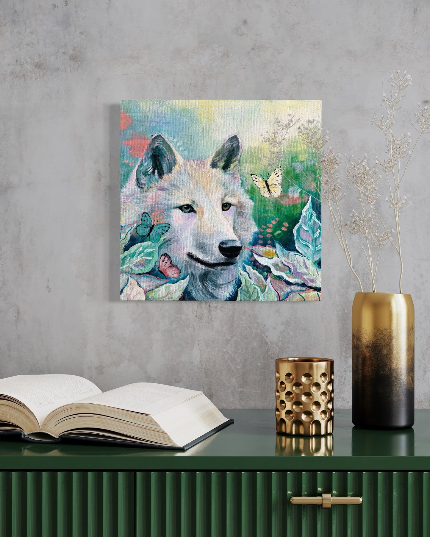 “Wild Devotion” Original on Canvas