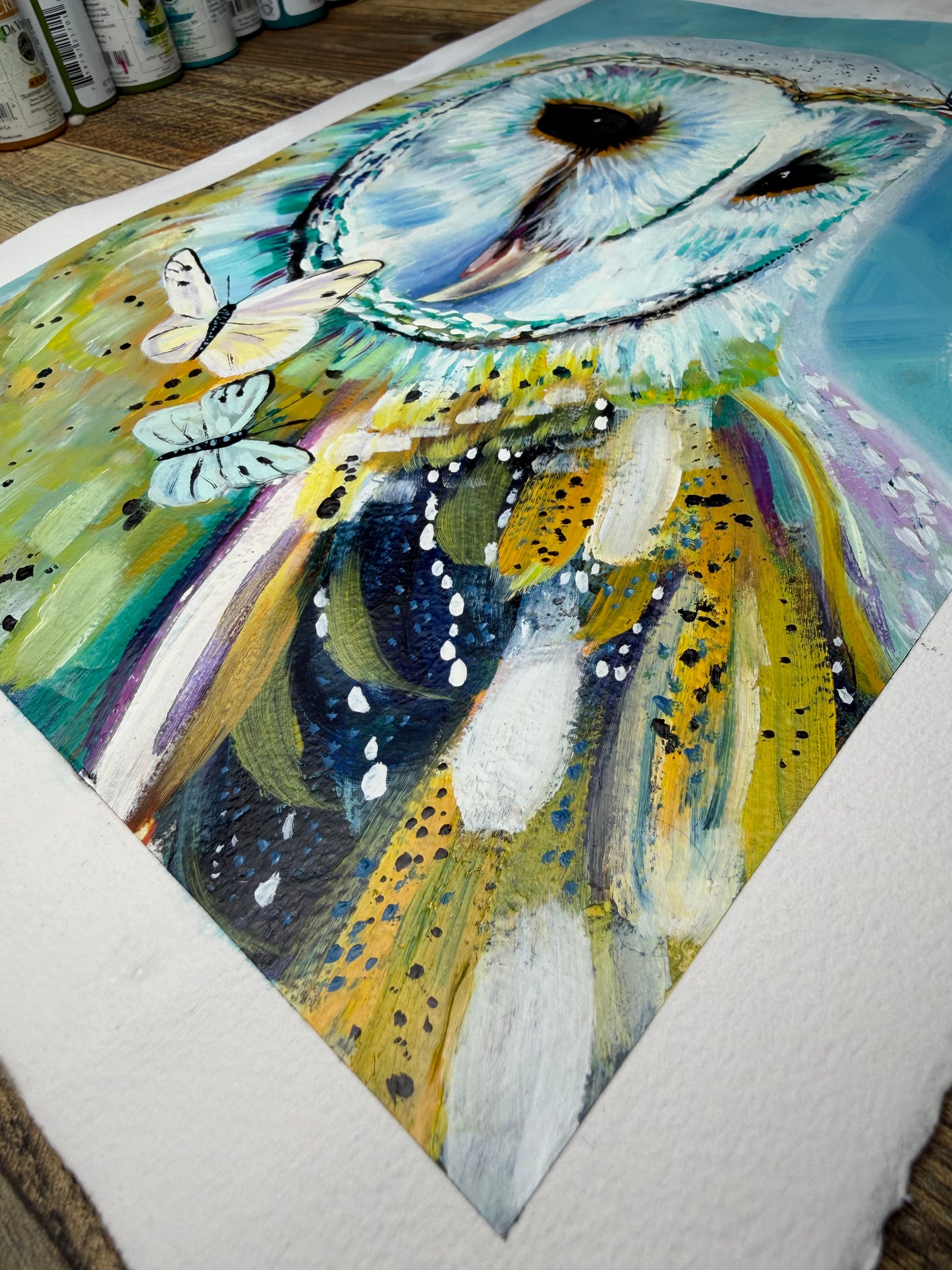 "Dreamer" Original on Paper