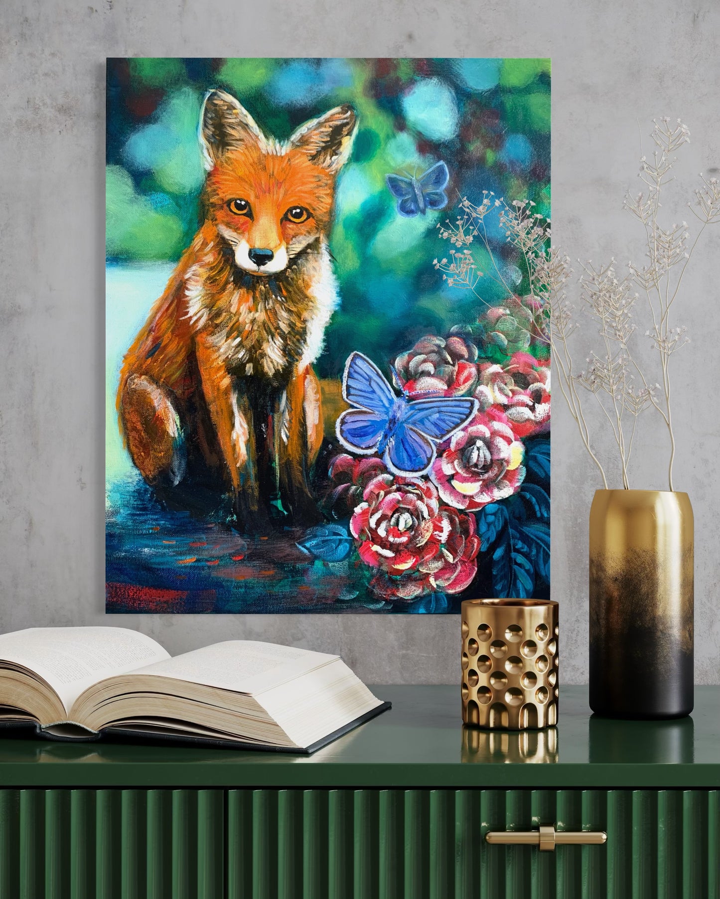 "Nature's Poise" Original on Canvas